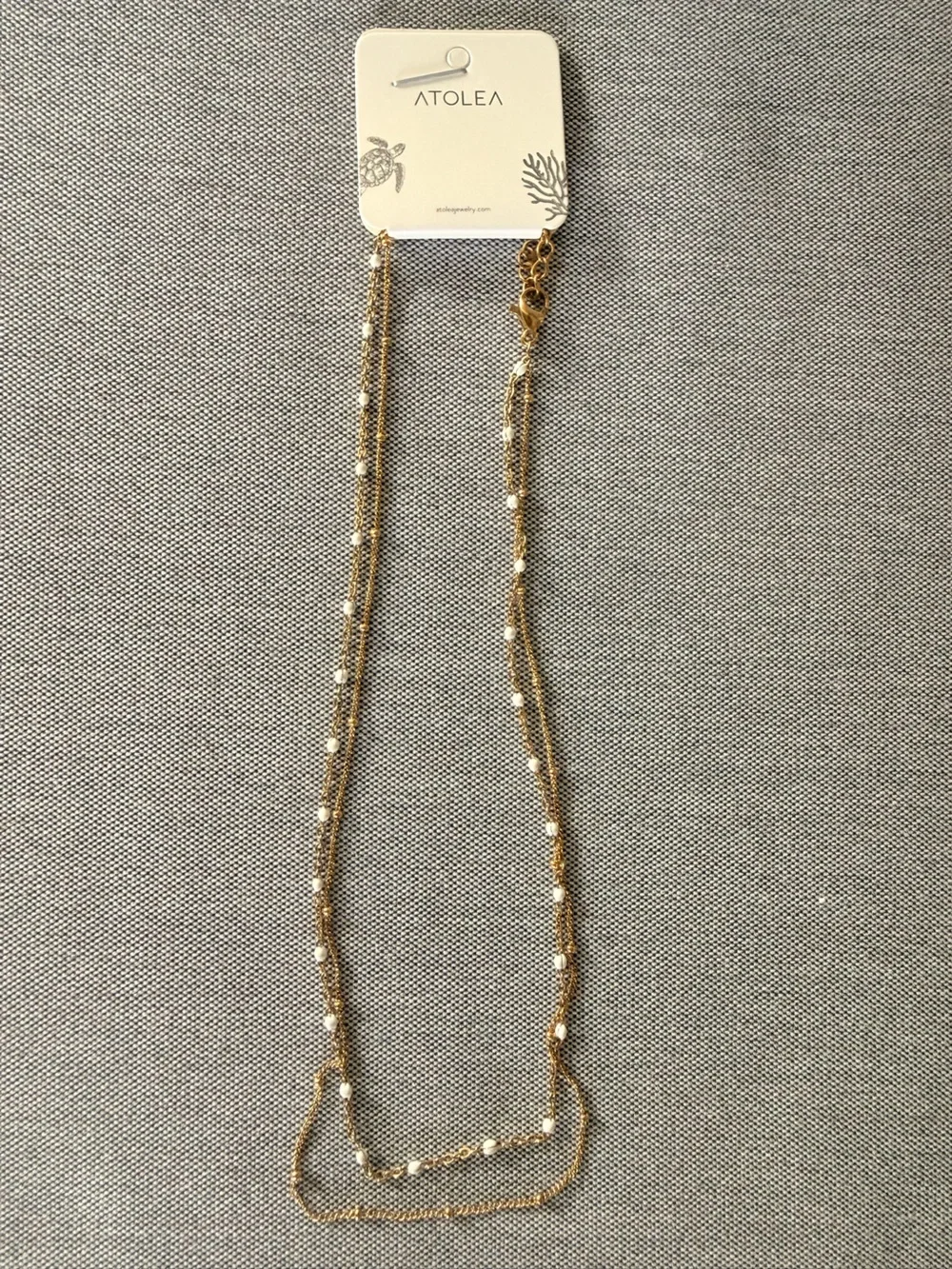 Atolea Double Beaded Choker - Picture 2 of 4